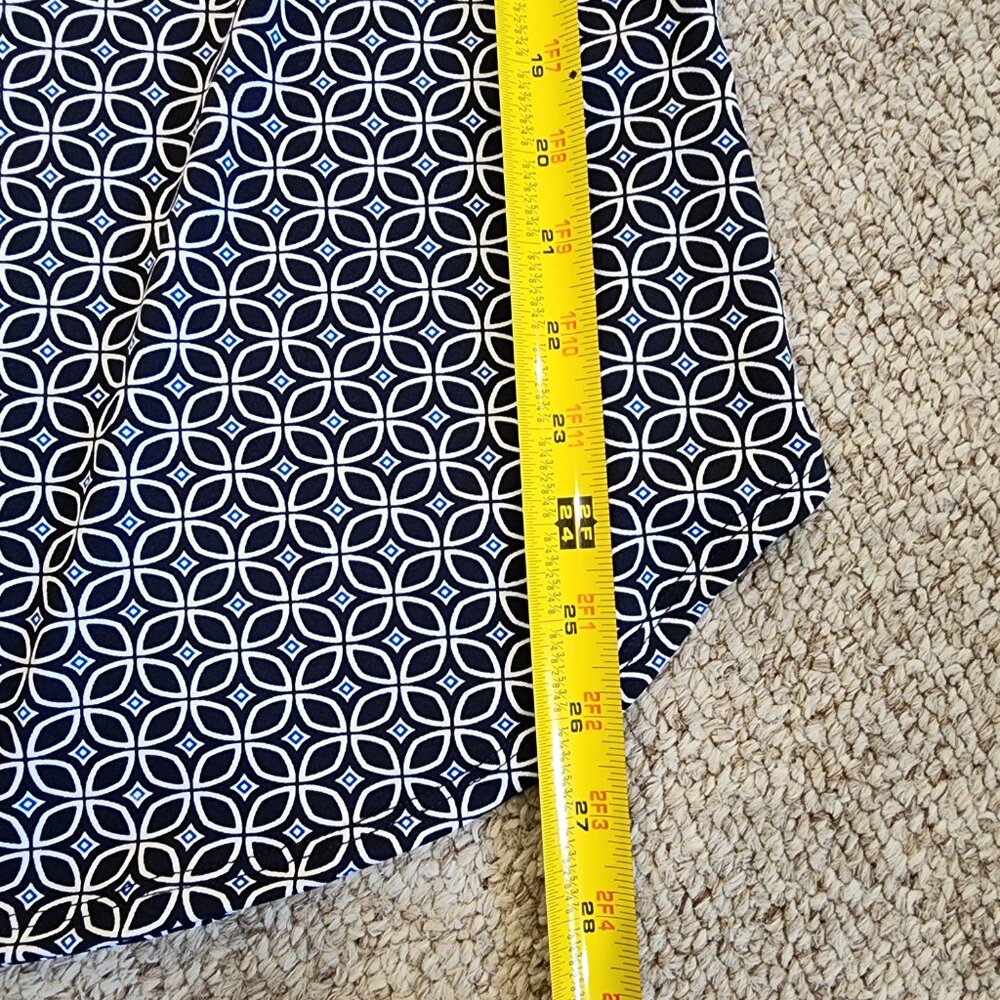 NWT Perseption Concept Patterned V Neck Blouse Si… - image 10